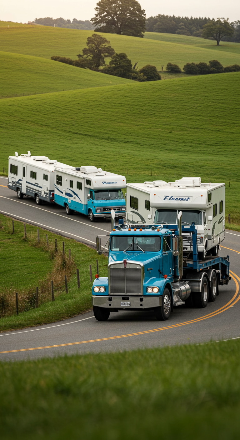 Professional RV Transport Across the Nation